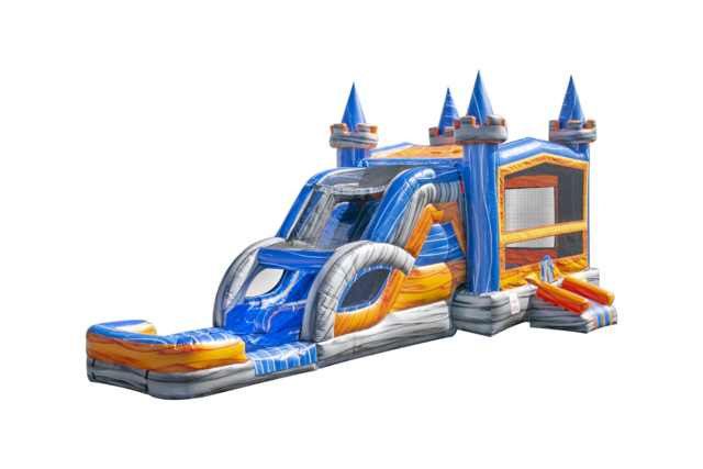 Orange Crush Dual Lane Combo Dry