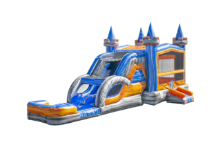 Orange Crush Dual Lane Combo Dry