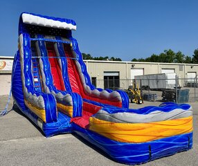 FireBlast Tsunami Double Lane Waterslide XL