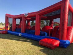 Wipe Out Obstacle Course
