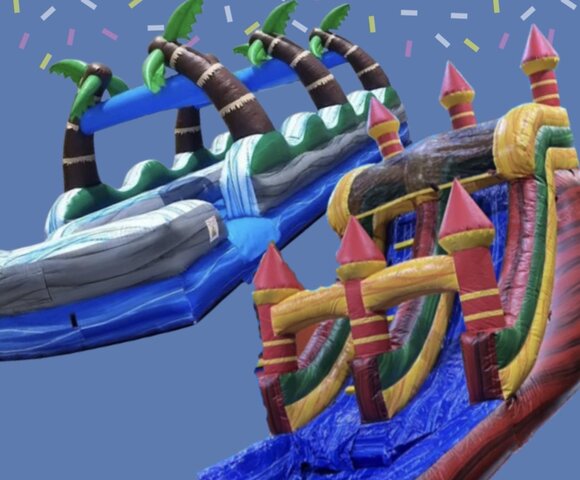 Water Slide + Slip and Slide