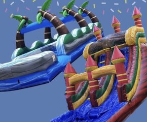 Water Slide + Slip and Slide