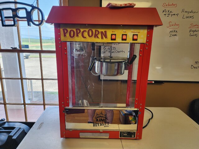 Popcorn Machine and Supplies for 50