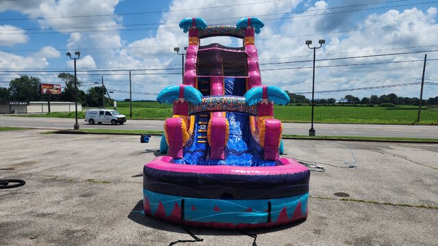 18 ft Rippling Rush Watrslide