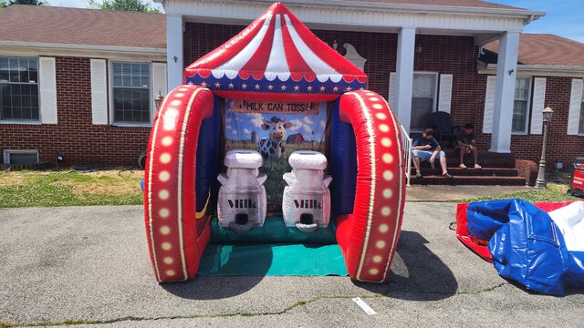 Carnival Milk Can Toss