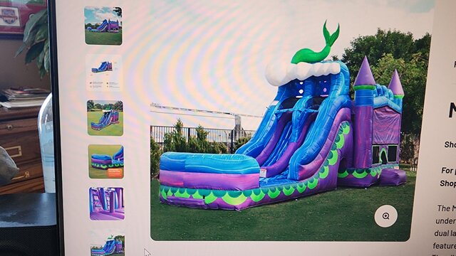 Mermaid Wet Dry combo Dual lane XL