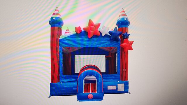 Stars and Stripes Bounce House
