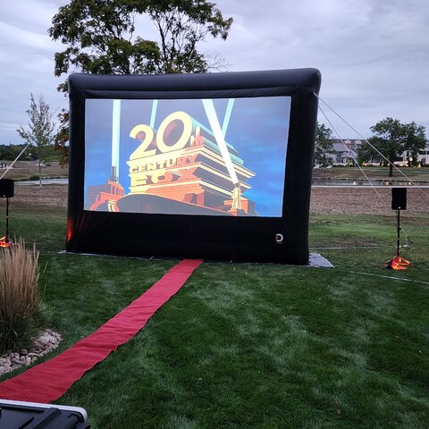 Backyard Cinema Experience