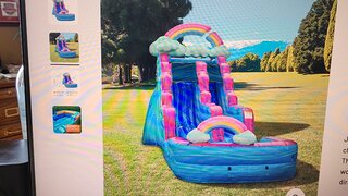 15 ft Imperfectly Wet or Dry slide
