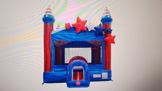 Stars and Stripes Bounce House