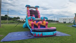 18 ft Rippling Rush Watrslide