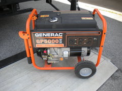 Generator with gas