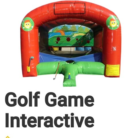 Interactive golf game