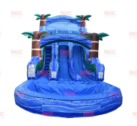 18ft Blue Hurricane Double lane with full pool COMING SOON