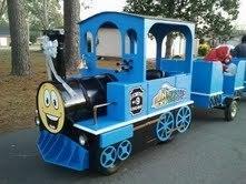 Trackless train rental Fun time express 