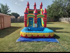 16’ Circus Castle Water Slide