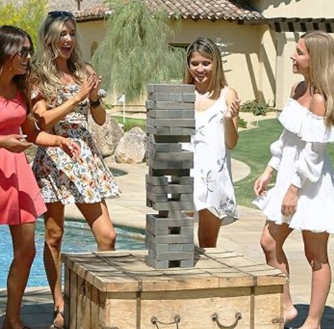 Large Jenga with Table