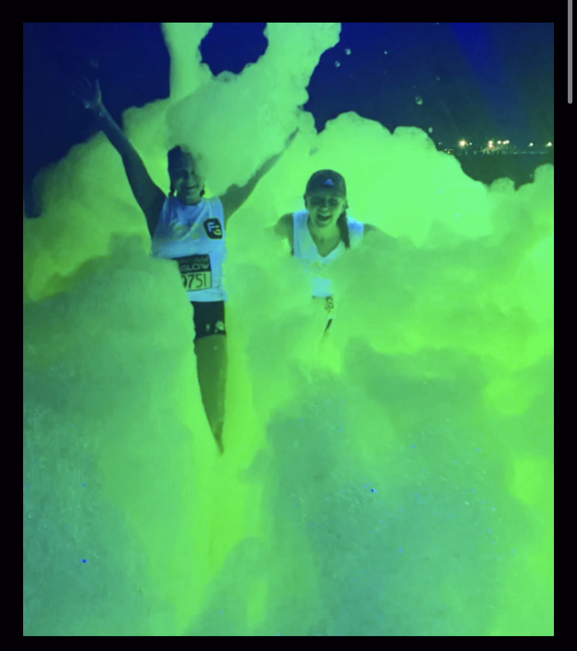 LED Night Foam Party