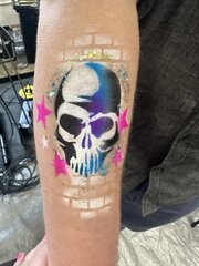 Airbrush Tattoo Station