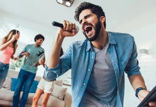 Hosted Karaoke on BIG Screen