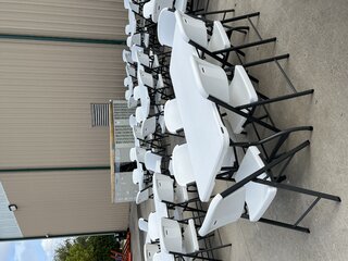 White Folding Chairs
