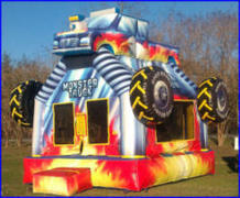 Monster Truck Bounce House