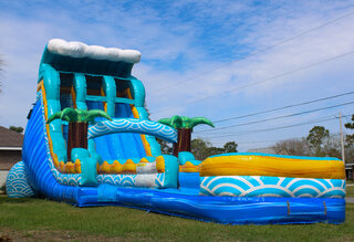 Baja Wave Rider 20' Dual Lane 2pc Slide