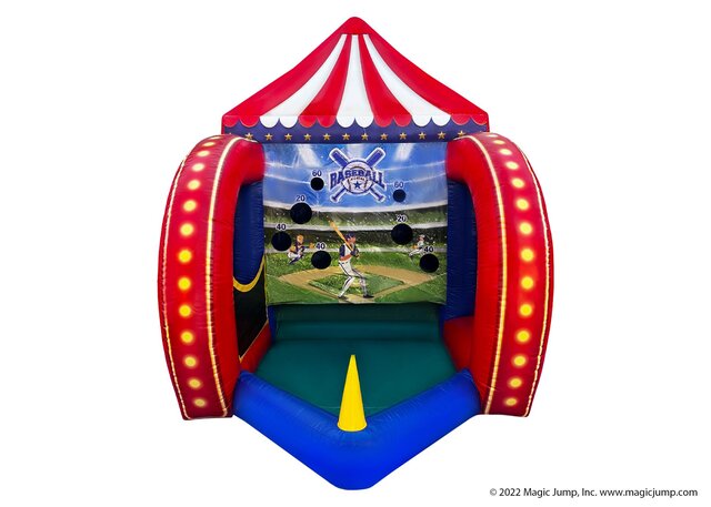 Inflatable Baseball Carnival Game - Delaware