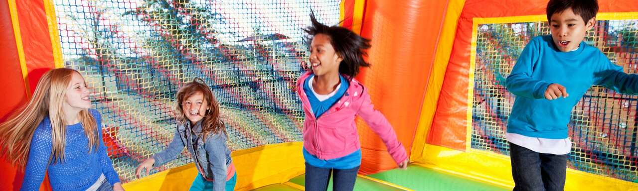 Bounce Houses make Halloween Parties more fun