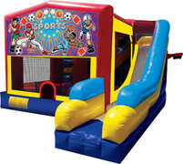 Combo Bounce House Rental-Slide-Maryland - Party Rental Equipment