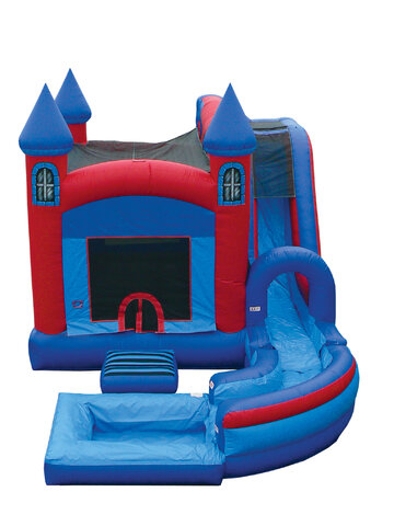 Jump N Splash Castle Combo with Pool