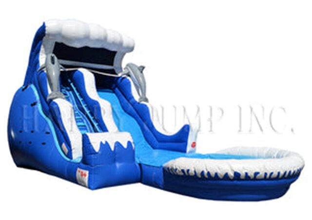 18' Dolphin Water Slide