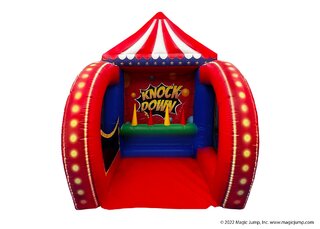 Knock Down Carnival Game				