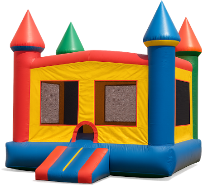 Inflatable castle from Let's Jump Rentals