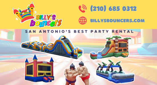 Billysbouncers - bounce house rentals and slides for parties in San Antonio