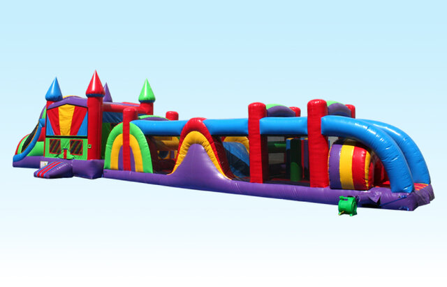 68 Ft Obstacle Course Biloxi Bounce House