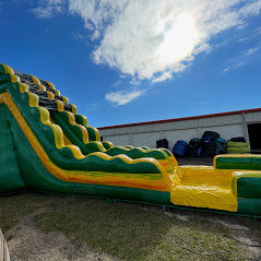 60 Ft Obstacle Course w/ tall slide from Biloxi Bounce House