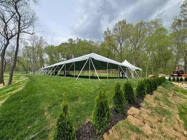 40x100 frame tent