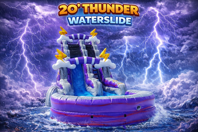 20 FT THUNDER WATER SLIDE