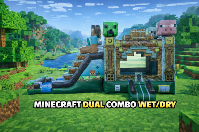 Minecraft Dual Lane Combo Wet/Dry