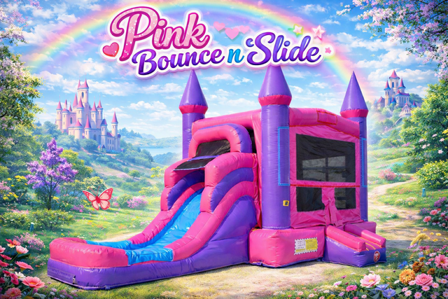 Pink Combo Water Slide