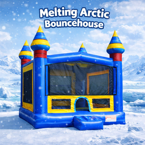 Melting Arctic Bounce House
