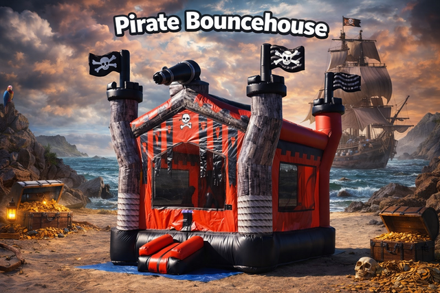 Pirate Fortress Bounce House 