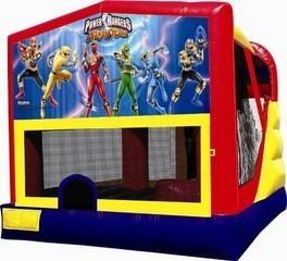 Power Rangers Combo 4 Bounce House