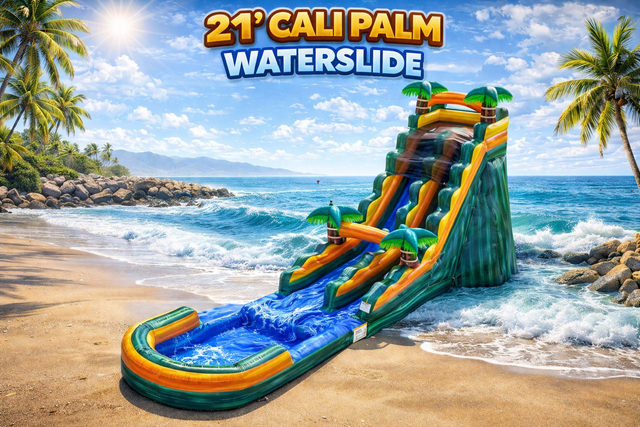 21 Ft Cali Palms Waterslide
