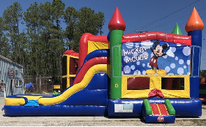Mickey Mouse Combo Bounce House