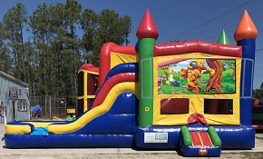 Whinnie the Pooh Combo Bounce House