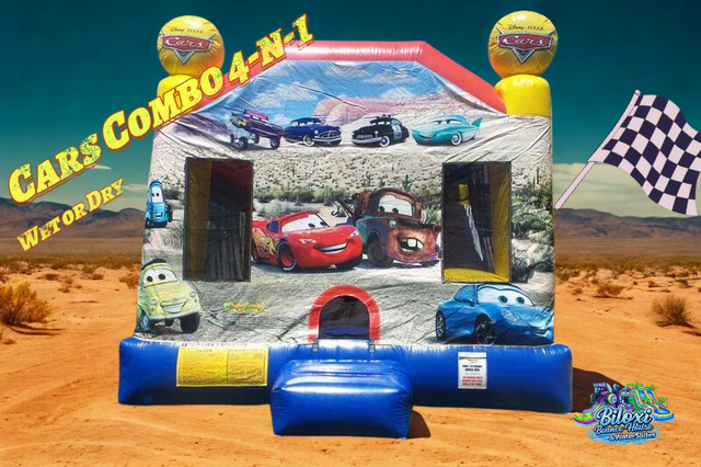 Cars Combo 4 Bounce House