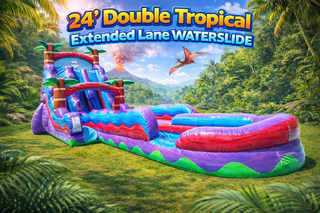 24 Ft DOUBLE TROPICAL EXTENDED LANE
