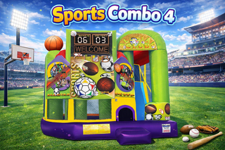 <b><font color='blue'>Sports Combo 4</font><br><font color='green'><small>Best for ages 3+</small></font></b>